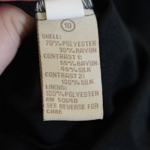 VTG 90s Johnathan Martin Whimsigoth Fairy Midi Babydoll Dress Silk Velvet Sequin - Picture 11 of 11